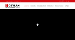 Desktop Screenshot of ceylanport.com